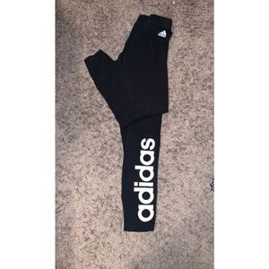 Black adidas leggings